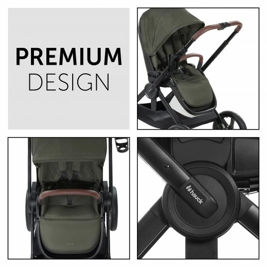 Discount 🔥 Hauck Buggy & Sportwagen Walk N Care mit Liegefunktion und drehbarem Sitz (bis 25 kg belastbar) - Dark Olive - Collection 2022 ✨ 6 Discount 🔥 Hauck Buggy & Sportwagen Walk N Care mit Liegefunktion und drehbarem Sitz (bis 25 kg belastbar) - Dark Olive - Collection 2022 ✨ - Image 4