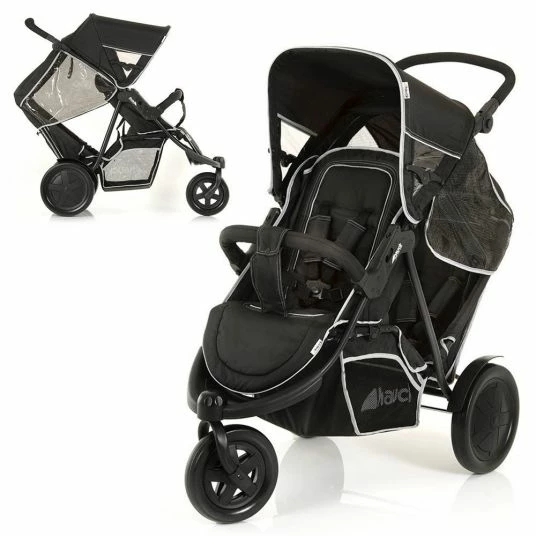 Discount π Hauck Sibling carriage Freerider - Black π― 3 Discount π Hauck Sibling carriage Freerider - Black π―
