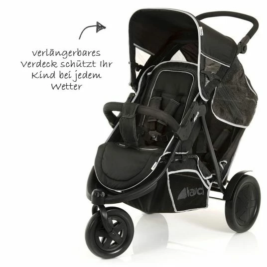 Discount π Hauck Sibling carriage Freerider - Black π― 4 Discount π Hauck Sibling carriage Freerider - Black π― - Image 2
