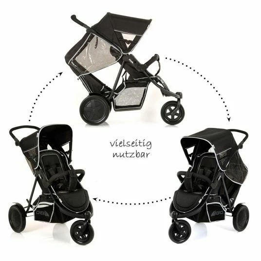 Discount π Hauck Sibling carriage Freerider - Black π― 8 Discount π Hauck Sibling carriage Freerider - Black π― - Image 6