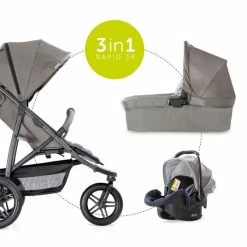 Wholesale ⌛ Hauck Kinderwagen-Set Rapid 3R Trioset mit Babywanne, Autositz und Sportwagen (bis 25 kg) - Charcoal 😀 -Pushchairs Shop hauck kinderwagen set rapid 3r trioset mit babywanne autositz und sportwagen bis 25 kg charcoal 149454 d1