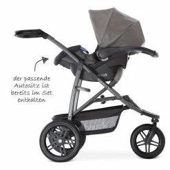 Wholesale ⌛ Hauck Kinderwagen-Set Rapid 3R Trioset mit Babywanne, Autositz und Sportwagen (bis 25 kg) - Charcoal 😀 -Pushchairs Shop hauck kinderwagen set rapid 3r trioset mit babywanne autositz und sportwagen bis 25 kg charcoal 149454 d5
