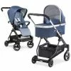 Cheapest 🤩 Hauck Kombi-Kinderwagen Apollo - inkl. Sportwagen und Babywanne für Neugeborene - Denim ✔️