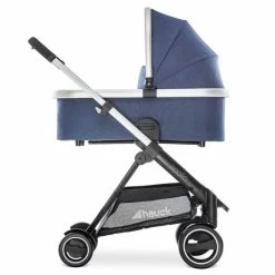 Cheapest 🤩 Hauck Kombi-Kinderwagen Apollo - inkl. Sportwagen und Babywanne für Neugeborene - Denim ✔️ -Pushchairs Shop hauck kombi kinderwagen apollo inkl sportwagen und babywanne fur neugeborene denim 400104 d2