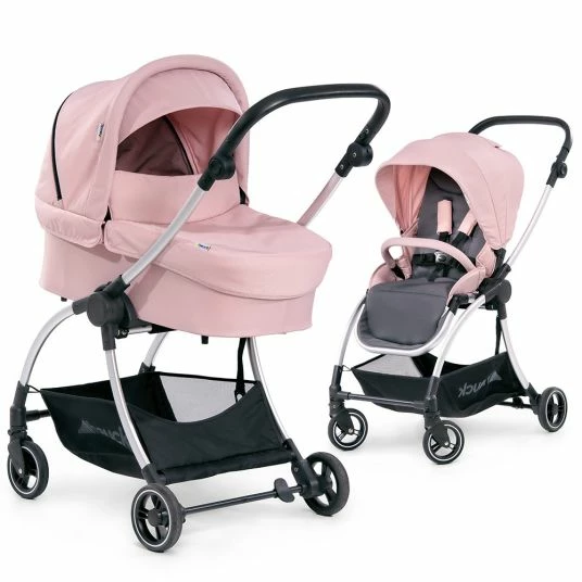 Best Pirce 😍 Hauck Kombi-kinderwagen Eagle 4S Duoset inkl. Sportwagen, Babywanne, Beindecke und Insektenschutz - Pink Grey ❤️ 3 Best Pirce 😍 Hauck Kombi-kinderwagen Eagle 4S Duoset inkl. Sportwagen, Babywanne, Beindecke und Insektenschutz - Pink Grey ❤️