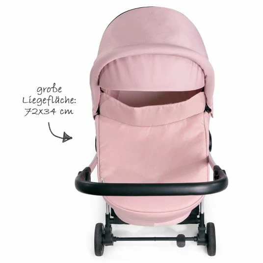 Best Pirce 😍 Hauck Kombi-kinderwagen Eagle 4S Duoset inkl. Sportwagen, Babywanne, Beindecke und Insektenschutz - Pink Grey ❤️ 7 Best Pirce 😍 Hauck Kombi-kinderwagen Eagle 4S Duoset inkl. Sportwagen, Babywanne, Beindecke und Insektenschutz - Pink Grey ❤️ - Image 5