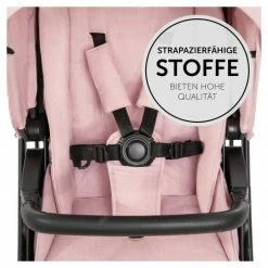 Best Sale 😍 Hauck Kombi-Kinderwagen Vision X Duoset Black (Sportwagen & Babywanne) - Melange Rose ✨ -Pushchairs Shop hauck kombi kinderwagen vision x duoset black sportwagen babywanne melange rose 165263 d5