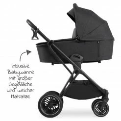 Top 10 ❤️ Hauck Kombi-Kinderwagen Vision X Duoset Black (Sportwagen und Babywanne) inkl. XXL Zubehörpaket - Melange Black 😉 -Pushchairs Shop hauck kombi kinderwagen vision x duoset black sportwagen und babywanne inkl xxl zubehorpaket melange black 165065 165096 165133 zub d5