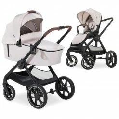 New 💯 Hauck Kombi-Kinderwagen Walk N Care Set inkl. Babywanne, Sportsitz, Beindecke und Getränkehalter (bis 22kg belastbar) - Beige 👏