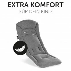 Cheap 😉 Hauck Komfort Sitzauflage für Buggy und Kinderwagen - Charcoal 👏 -Pushchairs Shop hauck komfort sitzauflage fur buggy und kinderwagen charcoal 670033 d2