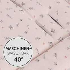 Promo 🎉 Hauck Komfort Sitzauflage für Buggy und Kinderwagen - Flowers Rose 🌟 -Pushchairs Shop hauck komfort sitzauflage fur buggy und kinderwagen flowers rose 670019 d5