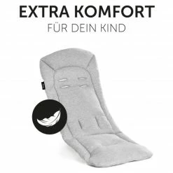 Promo 👍 Hauck Komfort Sitzauflage für Buggy und Kinderwagen - Light Grey 🧨 -Pushchairs Shop hauck komfort sitzauflage fur buggy und kinderwagen light grey 670026 d2