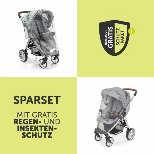 Flash Sale 🎉 Hauck Sportwagen & Jogger Runner 2 (mit großen Luftreifen) inkl. XXL Zubehörpaket - Black - Collection 2022 😀 4 Flash Sale 🎉 Hauck Sportwagen & Jogger Runner 2 (mit großen Luftreifen) inkl. XXL Zubehörpaket - Black - Collection 2022 😀 - Image 2