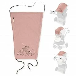 Buy 🧨 Hauck Universal Sonnensegel für Kinderwagen - Disney - Bambi Rose ❤️