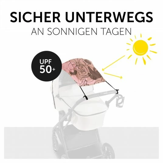 Deals ✨ Hauck Universal Sonnensegel für Kinderwagen - Disney - Minnie Mouse Rose ⭐ 6 Deals ✨ Hauck Universal Sonnensegel für Kinderwagen - Disney - Minnie Mouse Rose ⭐ - Image 4
