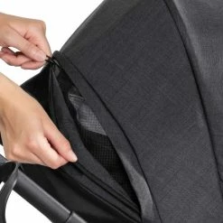 Outlet 😉 Hauck Vision X Sitzeinheit - Melange Black 🔔 -Pushchairs Shop hauck vision x sitzeinheit melange black 165133 d3