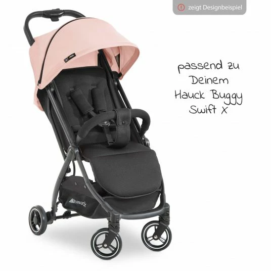 Flash Sale ✔️ Hauck Zusatz-Sonnenverdeck für Buggy Swift X - Single Deluxe Canopy - Rose ⭐ 4 Flash Sale ✔️ Hauck Zusatz-Sonnenverdeck für Buggy Swift X - Single Deluxe Canopy - Rose ⭐ - Image 2