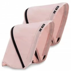 Deals 😉 Hauck Zusatz-Sonnenverdeck Swift X Duo Deluxe Canopy - Rose 🔔