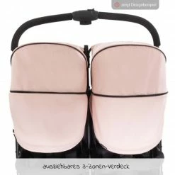 Deals 😉 Hauck Zusatz-Sonnenverdeck Swift X Duo Deluxe Canopy - Rose 🔔 -Pushchairs Shop hauck zusatz sonnenverdeck swift x duo deluxe canopy rose 550267 d2