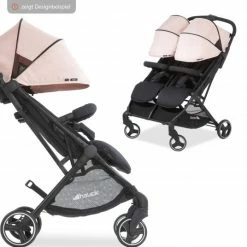 Deals 😉 Hauck Zusatz-Sonnenverdeck Swift X Duo Deluxe Canopy - Rose 🔔 -Pushchairs Shop hauck zusatz sonnenverdeck swift x duo deluxe canopy rose 550267 d4