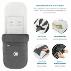 Best reviews of 😀 Hoco Tragetasche 3 in 1 Exklusiv - Linnen Dark Grey - Collection 2021 ✔️ -Pushchairs Shop hoco 3 in 1 babywanne exklusiv linen dark grey 52003 75407 d4