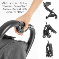 Best reviews of 🛒 Hoco Buggy faltet automatisch - Anthrazit - Collection 2022 🧨 -Pushchairs Shop hoco reisebuggy buggy quick folder mit selbstschliessmechanismus liegefunktion nur 6 8 kg linen dark grey kpf20 101 001 d2