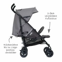 Cheapest 😀 Joie Buggy Nitro LX - Dark Pewter - Collection 2022 👏 -Pushchairs Shop joie buggy nitro lx dark pewter s1036badpw000 d5