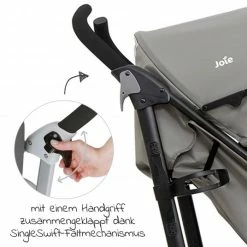 Best Sale ❤️ Joie Reisebuggy Brisk XL bis 22 kg belastbar mit Liegefunktion & Einhand-Faltung - Dark Pewter - Collection 2022 🎁 -Pushchairs Shop joie buggy sportwagen brisk lx bis 22 kg belastbar mit liegefunktion einhand faltung dark pewter s1102hadpw000 d3