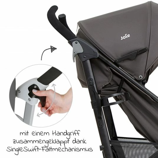 Best Pirce π Joie Reisebuggy Brisk XL bis 22 kg belastbar mit Liegefunktion & Einhand-Faltung - Ember - Collection 2022 π 6 Best Pirce π Joie Reisebuggy Brisk XL bis 22 kg belastbar mit Liegefunktion & Einhand-Faltung - Ember - Collection 2022 π - Image 4