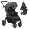 Promo 👍 Joie Buggy & Sportwagen Litetrax 4 DLX Air mit Luftreifen, Teleskopschieber, Regenschutz bis 22 kg belastbar - Shale - Collection 2022 ✨