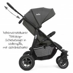 Promo 👍 Joie Buggy & Sportwagen Litetrax 4 DLX Air mit Luftreifen, Teleskopschieber, Regenschutz bis 22 kg belastbar - Shale - Collection 2022 ✨ -Pushchairs Shop joie buggy sportwagen litetrax 4 dlx air mit luftreifen teleskopschieber regenschutz bis 22 kg belastbar shale s1112qasha000 d2