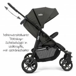 Hot Sale ✔️ Joie Buggy & Sportwagen Litetrax 4 DLX mit Luftreifen, Teleskopschieber, Regenschutz bis 22 kg belastbar - Coal - Collection 2022 😉 -Pushchairs Shop joie buggy sportwagen litetrax 4 dlx mit luftreifen teleskopschieber regenschutz bis 22 kg belastbar coal s1112vccol000 d2