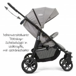 Flash Sale 🧨 Joie Buggy & Sportwagen Litetrax 4 DLX mit Luftreifen, Teleskopschieber, Regenschutz bis 22 kg belastbar - Gray Flannel - Collection 2022 ❤️ -Pushchairs Shop joie buggy sportwagen litetrax 4 dlx mit luftreifen teleskopschieber regenschutz bis 22 kg belastbar gray flannel s1112vcgfl000 d2