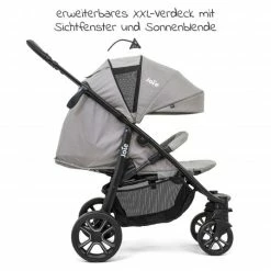 Flash Sale 🧨 Joie Buggy & Sportwagen Litetrax 4 DLX mit Luftreifen, Teleskopschieber, Regenschutz bis 22 kg belastbar - Gray Flannel - Collection 2022 ❤️ -Pushchairs Shop joie buggy sportwagen litetrax 4 dlx mit luftreifen teleskopschieber regenschutz bis 22 kg belastbar gray flannel s1112vcgfl000 d3