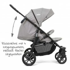 Flash Sale 🧨 Joie Buggy & Sportwagen Litetrax 4 DLX mit Luftreifen, Teleskopschieber, Regenschutz bis 22 kg belastbar - Gray Flannel - Collection 2022 ❤️ -Pushchairs Shop joie buggy sportwagen litetrax 4 dlx mit luftreifen teleskopschieber regenschutz bis 22 kg belastbar gray flannel s1112vcgfl000 d4