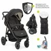 Flash Sale 🌟 Joie Buggy & Sportwagen Mytrax Flex mit Komfort-Federung,Fußsack Therma bis 22 kg belastbar & XXL Zubehörpaket - Pavement - Collection 2022 🤩
