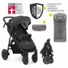 New 👍 Joie Buggy & Sportwagen Mytrax mit Luftreifen, Getränkehalter, Regenschutz, Fußsack & Handmuff - Pavement - Collection 2022 😍