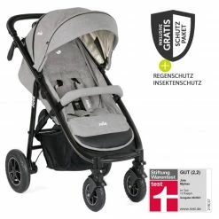 Cheapest ✨ Joie Buggy & Sportwagen Mytrax mit Luftreifen, Getränkehalter, Regenschutz & Insektenschutz - Gray Flannel - Collection 2022 🌟