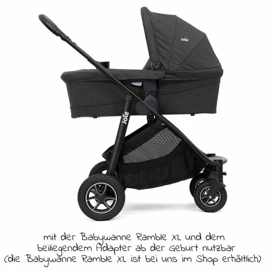 Hot Sale 👏 Joie Buggy & Sportwagen Versatrax bis 22 kg belastbar - umsetzbare Sitzeinheit, Adapter, & Regenschutz - Pavement - Collection 2022 🔥 6 Hot Sale 👏 Joie Buggy & Sportwagen Versatrax bis 22 kg belastbar - umsetzbare Sitzeinheit, Adapter, & Regenschutz - Pavement - Collection 2022 🔥 - Image 4