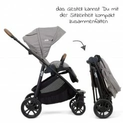 Promo 🎉 Joie Buggy & Sportwagen Versatrax E bis 22 kg belastbar mit umsetzbarer Sitzeinheit inkl. Getränkehalter, Adapter & Regenschutz - Gray Flannel - Collection 2022 👏 -Pushchairs Shop joie buggy sportwagen versatrax e bis 22 kg umsetzbare sitzeinheit getrankehalter adapter regenschutz gray flannel s1803hagfl000 d3