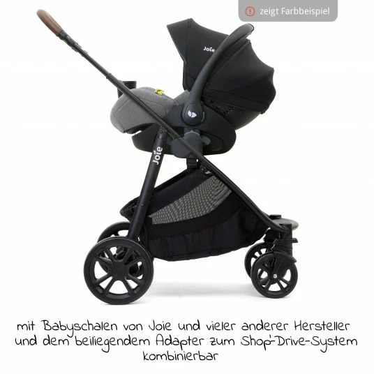 Coupon 🔔 Joie Buggy & Sportwagen Versatrax E bis 22 kg belastbar mit umsetzbarer Sitzeinheit inkl. Getränkehalter, Adapter & Regenschutz - Pavement - Collection 2022 💯 8 Coupon 🔔 Joie Buggy & Sportwagen Versatrax E bis 22 kg belastbar mit umsetzbarer Sitzeinheit inkl. Getränkehalter, Adapter & Regenschutz - Pavement - Collection 2022 💯 - Image 6
