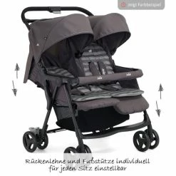 Outlet 🌟 Joie Geschwister- & Zwillingsbuggy Aire Twin inkl. Regenschutz - Rosy & Sea - Collection 2022 ❤️ 9 Outlet 🌟 Joie Geschwister- & Zwillingsbuggy Aire Twin inkl. Regenschutz - Rosy & Sea - Collection 2022 ❤️ -Pushchairs Shop joie geschwister zwillingsbuggy aire twin inkl regenschutz rosy sea s1217aerns000 d2