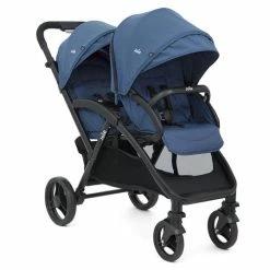 New 😉 Joie Geschwisterwagen Evalite Duo inkl. Regenschutz - Deep Sea - Collection 2022 🧨