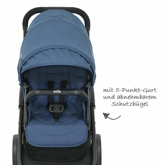New 😉 Joie Geschwisterwagen Evalite Duo inkl. Regenschutz - Deep Sea - Collection 2022 🧨 5 New 😉 Joie Geschwisterwagen Evalite Duo inkl. Regenschutz - Deep Sea - Collection 2022 🧨 - Image 3