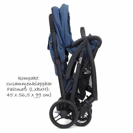 New 😉 Joie Geschwisterwagen Evalite Duo inkl. Regenschutz - Deep Sea - Collection 2022 🧨 8 New 😉 Joie Geschwisterwagen Evalite Duo inkl. Regenschutz - Deep Sea - Collection 2022 🧨 - Image 6
