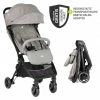 Hot Sale 😉 Joie Reisebuggy Pact mit nur 6 kg inkl. Transporttasche, Adapter & Regenschutz - Gray Flannel - Collection 2022 🌟