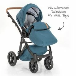 New 🔔 Junama 2in 1 Kombi-Kinderwagen-Set Space inkl. Babywanne, Sportsitz,Wickeltasche & Regenschutz - Grün - Collection 2022 ✨ -Pushchairs Shop junama 2in 1 kombi kinderwagen set space inkl babywanne sportsitz wickeltasche regenschutz grun space 03 d5