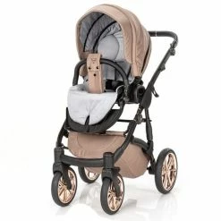 Flash Sale 👍 Junama 2in 1 Kombi-Kinderwagen-Set Termo Line Tex inkl. Babywanne, Sportsitz,Wickeltasche & Regenschutz - Beige - Collection 2022 ✨ -Pushchairs Shop junama 2in 1 kombi kinderwagen set termo line tex inkl babywanne sportsitz wickeltasche regenschutz beige termo tex 01 d2