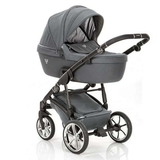 Brand new 🎁 Junama 2in 1 Kombi-Kinderwagen-Set Termo Line Tex inkl. Babywanne, Sportsitz,Wickeltasche & Regenschutz - Grau - Collection 2022 💯 4 Brand new 🎁 Junama 2in 1 Kombi-Kinderwagen-Set Termo Line Tex inkl. Babywanne, Sportsitz,Wickeltasche & Regenschutz - Grau - Collection 2022 💯 - Image 2