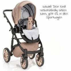 Top 10 😍 Junama 2in1 Kombikinderwagen-Set Termo Line Tex inkl.- Babywanne, Sportsitz, Wickeltasche, Fußsack & Handmuff - Beige - Collection 2022 ✔️ -Pushchairs Shop junama 2in1 kombikinderwagen set termo line tex inkl babywanne sportsitz wickeltasche fusssack handmuff beige set 648 d2